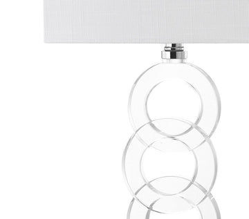 Riley 22.5" Crystal LED Table Lamp - JONATHAN Y